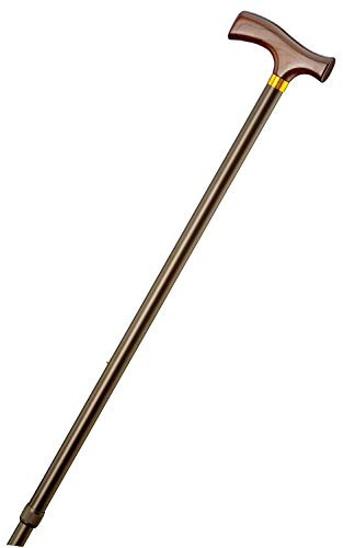 Designer Gehstock Gehhilfe Leichtmetall-Fritz Bronze