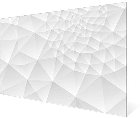 banjado Glas Magnettafel (120 x 90cm) - Magnetwand Glas - Magnetpinnwand als Memoboard - Pinnwand Magnettafel Küche, Büro, Kinderzimmer - Nautilus