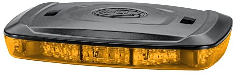 HELLA 2RL 014 566-211 LED-Luz de aviso - Micro Lightbar - 12/24V - amarillo - Cable: 500mm - montaje exterior