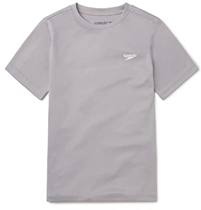 Speedo Boy's Uv Swim Shirt Short Sleeve Tee Graphic