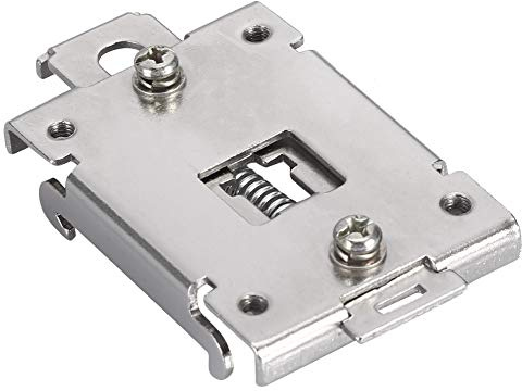Dioche Hutschienen Adapter, 1 STÜCKE Hutschienen Klemmen, 35 MM Din Schiene Feste Solid State Relais Clip Clamp Mit 2 Befestigungsschrauben