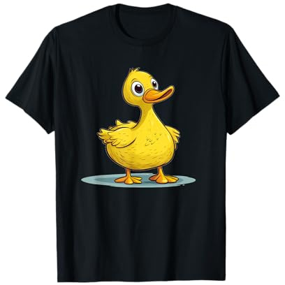 Lindo patito amarillo para amantes de los patos y niños Camiseta