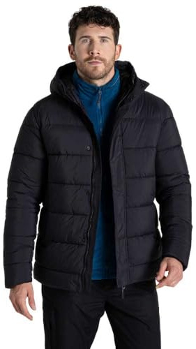 Craghoppers Expert vinter vadderad jacka, Svart, L