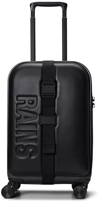 RAINS Texel Cabin Trolley, Carry On Suitcase with Spinner Wheels - Waterproof 2 Year Warranty - Lightweight, Durable Travel Luggage (Green)