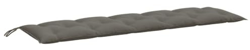 vidaXL Gartenbank-Auflage Melange Dunkelgrau 180x50x7 cm Stoff
