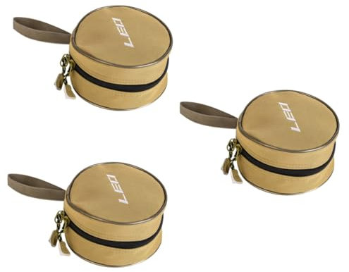 Supvox 3st Angeltasche Ruten- Und Rollentasche Rollenkoffer Zum Fliegenfischen Draussen Tasche Für Angelausrüstung Im Freien Robuste Rollentasche Reisekoffer Für Angelrollen