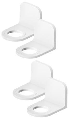 WOONEKY 2sets Badezimmer Flaschenhalterung Nagel-shampoo-racks Dusch- -racks 2 Stücke * 2