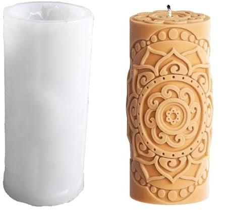 Kerzenformen Zum Gießen, Silikonform Ostern, Silikonformen Gießformen Kerzen, Silikonformen Ostern, Silikonform Kerzen, Zylinderförmige Kerzen Formen, Gießform Ostern, für Kerzenherstellun