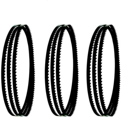 Lames de scie à ruban 3 pièces 2240x10x0,35 mm 14 TPI Accessoires for outils de travail du bois Coupe du bois 88