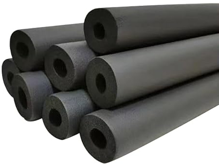 Rohrisolierung Schaumstoff, Rohrisolierung Kautschuk ID 6-110mm Rohrdämmung Isolierung Rohr 1,8m Isolierschlauch Dämmstoff für Heizung Sanitär Heizungsrohr Kupferrohr(50mmx20mmx1.8m)