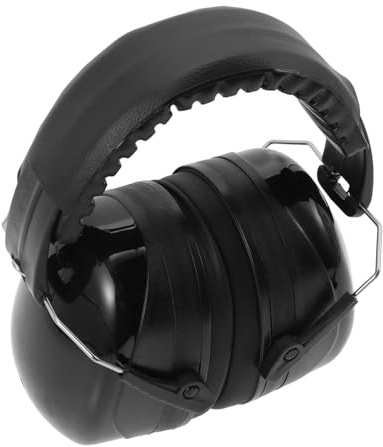 TOBBOMEY Cuffie Antirumore Sovraurali Riduzione del Rumore Copriorecchie Protettivi Ergonomici per Batteristi Isolamento Acustico per Studi Cantieri e Ambienti Industriali Imbottitura