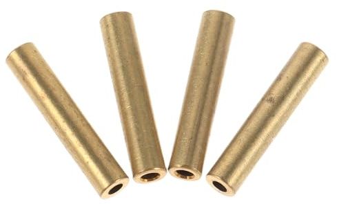 Warmhm 4pezzi Tubi in Rame e Raccordi per Giunzione per Condizionatore d Aria e Frigorifero Molla di Supporto per Porta del Frigorifero di Ricambio per Tubi Terminali Sudore