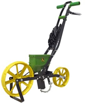 John Deere 1,4 kg Garten-Sämaschine mit 7 Saatplatten, Zuckermais-Pflanzgefäß für den Einsatz in vorbereiteter Erde