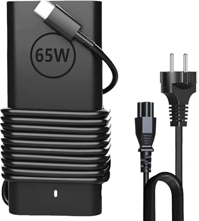 SCOVEE 65W USB-C Chargeur,Compatible Dell Ordinateur Portable Chargeur,pour Dell Latitude 3440/5320/5420/5430/5440/5520/5530/5540/7330/7340/XPS13,ChromeBook,Match avec Type C Adaptateur Rapide