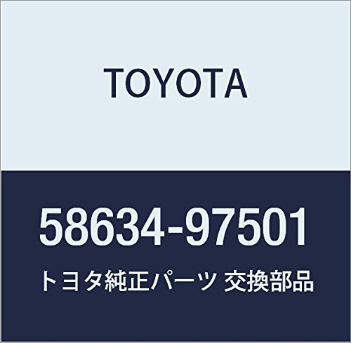 TOYOTA Genuine Parts Center Floor Silencer Pad LH Sparky Part Number 58634-97501