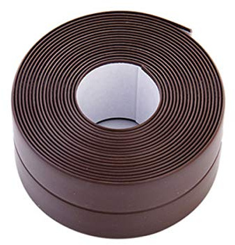 Donnagelia PVC Wand Dichtungsband Klebeband Fugenband Wasserdicht Anti-Schimmel für Badezimmer Dusche Küche Fenster und Türen, 320x3.8cm
