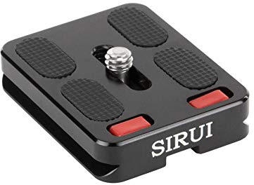 SIRUI AM-50T Removable Plate with Sliding Stoppers Arca Swiss Compatible