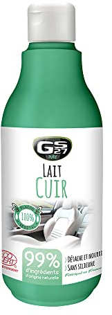 GS27 - Lait pour Cuir GS27 Pure Ecocert - Entretien Cuir Voiture - Protège et Imperméabilise - 500 ml