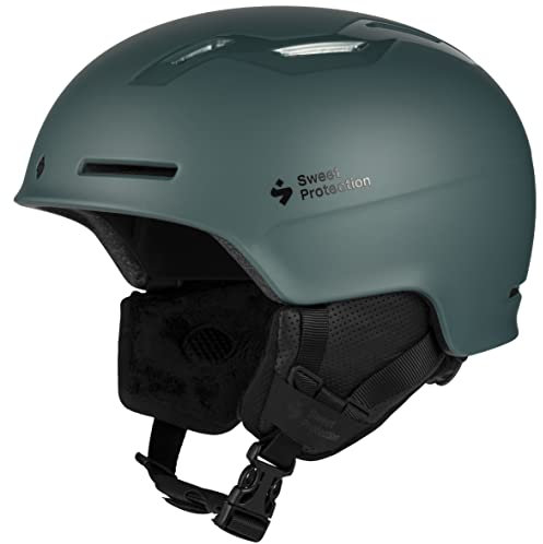 Sweet Protection Winder Blue - Slim Comfortable Ski Helmet, Size S-M - Colour Matte Sea Metallic