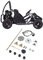 29-Zoll-Gokart-Hinterachse, Kompletter Montagesatz, Achskettenrad, Kette, Bremsscheibe, Bremssattel, Radnaben Ersetzen für ATV Quads für Go Kart Quad Trike
