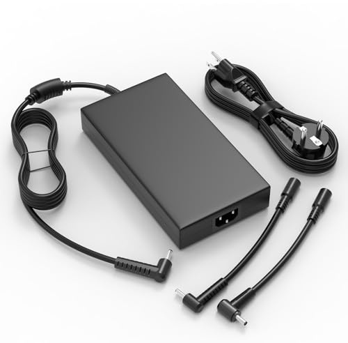 180W Laptop Netzteil für MSI GF65 GF63 Thin Gaming Laptop Ladekabel | für Katana GF66 GF76 Pulse GL66 GL76 WF66 WF76 Crosshair 17 15 MSI Sword 15 17 GS65 GS66 GF62 GL62 GF75 Thin AC Adapter