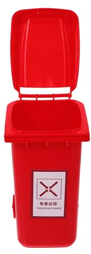 MAGICLULU Poubelle de Table Compacte en Pp pour Maison, Support de Rangement Multifonctionnel, Petite Taille Bien Conçue, pour Comptoir et Bureau