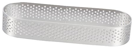 Ciieeo Oval Tart Ring Mold Stainless Steel Mousse Ring for Cake Mold Tiramisu Cutter Tartlet Mould Mousse Mould for Baking Tartlet and Dessert in Home Bakery