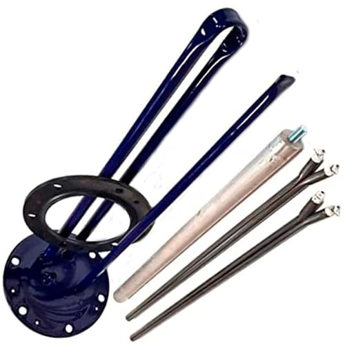 REPORSHOP Portavainas Termo Fagor Ø165x440 para 2 Resistencias + junta + anodo + 2 resis. 800w T32S002C0 AS0019133 - Compatible con Termos Fagor, Edesa y Aspes - para Calentadores de Agua Eléctricos