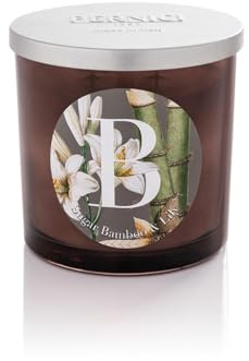 Pernici Candela Profumata Elementi Sugar Bamboo & Lily 350 g. - 2 Stoppini