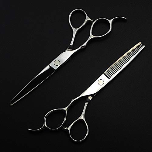 Haarschneideschere, professionelle Japan 440c Linkshänder 5,5 oder 6 Zoll Schnitt Haarschnitt Effilierschere Friseurschere von
