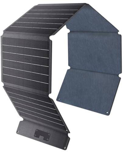 CTOLITY Solar Ladegerät, Solar Powerbank mit 20.5V (DC+USB C) und 12V USB A Aus, Tragbares Solarladegerät Schnelles Aufladen, Tragbares Ladegerät für Camping, Wandern, Outdoor, Laptop, Powerbank usw