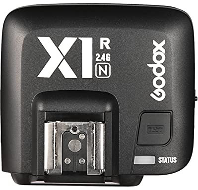 Godox X1R-N Déclencheur sans Fil TTL 2.4G HSS 1/8000s Récepteur à Distance pour caméras Nikon