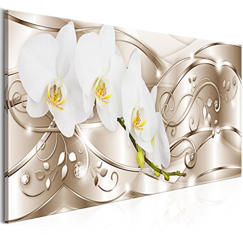 murando - Leinwandbild Abstrakt Ornament Perlen, 120x40 cm, 1-teilig | Hochwertige Leinwand, sofort aufhängbar, ideal fürs Wohn- oder Schlafzimmer, wasserfest und lichtecht, langlebig, stilvoll