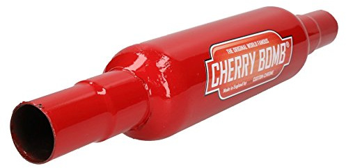 Small Cherry Bomb Performance Exhaust Mid Centre Tail Pipe 3 Body Inline Back