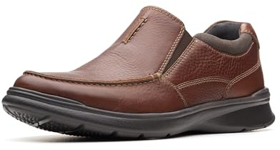 Clarks Men's Cotrell Free Loafer,Tobacco Leather, 8 UK Wide