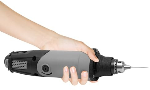 Berkalash 400W Elektrisch Schleifer Bohrmaschine, 6 Positionen Variable Geschwindigkeiten Rotarys Werkzeug, Elektrischer Stabschleifer 0-28000r/min