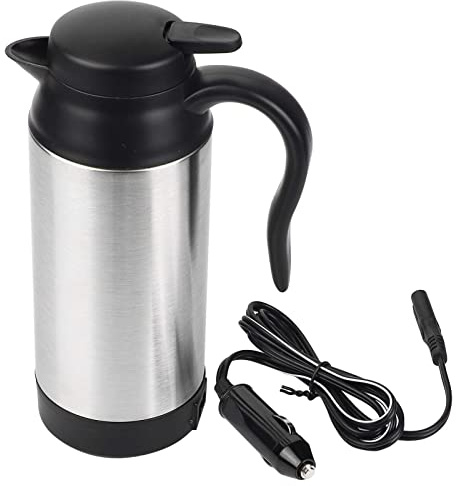 Auto Elektro beheizter Wasserkocher Stahlflaschenbecher 12V 750ML Edelstahl