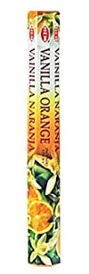 Grenadine Boutique - Hem Encens Bâtonnets Arômes et Epices - Lot de 1 Boîte de 20g Vanille/Orange Vanilla