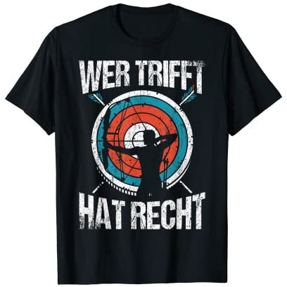 Bogenschütze Bogenschießen Bogensport Geschenk T-Shirt