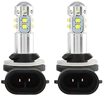 2 Pièces Ampoules de Phares LED Voiture Antibrouillard Ampoules 50W Haute Puissance Lumineuse LED Antibrouillard Ampoules de Jour LED Antibrouillard Ampoules pour Accent