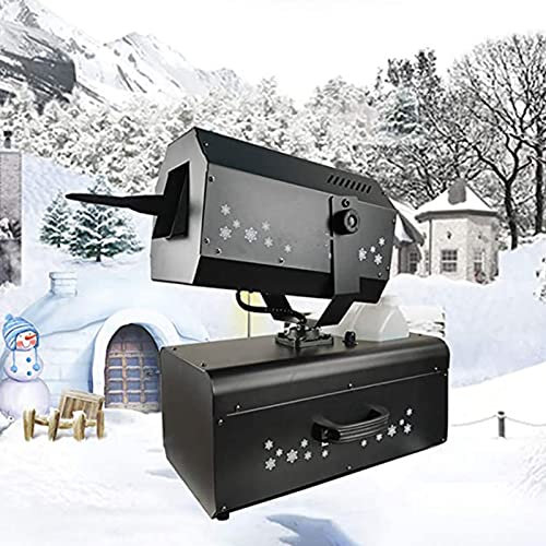 CHUNTIANMEI 2000w Schneemaschine, Professioneller Schneeflockenhersteller, Gefälschte Fallende Schneeflockeneffekte Mit Fernbedienung, Perfekt Für Halloween,Weihnachten,Hochzeit,Partys Und Dj Bühne