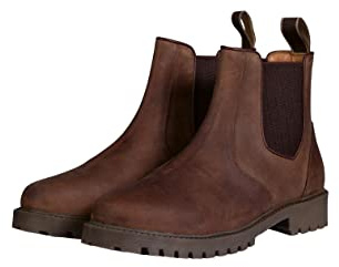 HKM Herren Adrian Jodhpur Stiefelette, Dunkelbraun, 43