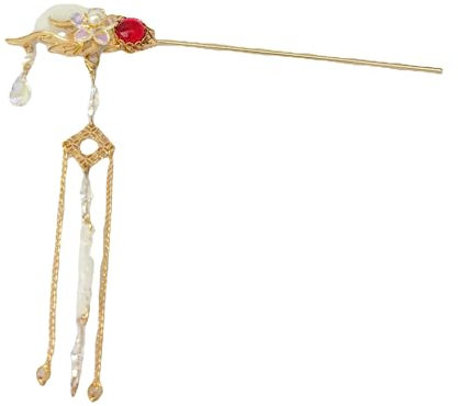 Hanfu Adorno antiguo tocado chino accesorios para el pelo palillos borla