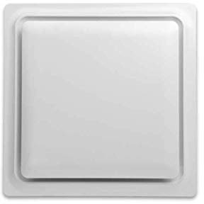DEAVER Extractor de Aire con Sensor de Humedad, Extractor de baño silencioso con Sensor de Humedad Ajustable, Parrilla Blanca