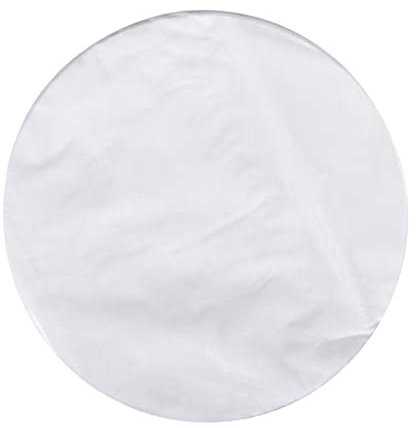 LABRIMP 2pack Non-Stick Baking Paper BBQ Accessory Round Oven Paper Silicone Oil Coating