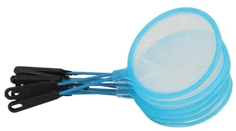 Aquarium-Feinsieb für Salzgarnelen, Nylon, Baby-Salzgarnelennetz, Mini-Fischnetz, 10 Stück
