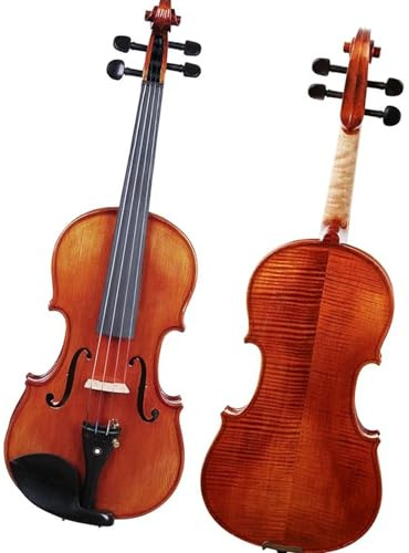 Geige 4/4 Akustik-Geige Mit Koffer Und Bogen Violine Für Anfänger
