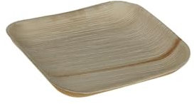 Genérico 5036 PRIME STORE SM,100 Bols de Hoja de Palma - Biodegradable - 400ml - Vajilla ecológica - Apto para horno, microondas y congelador - Resistente a la grasa y al líquido