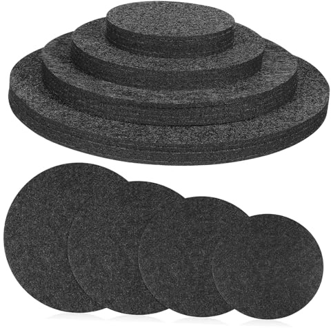 ibasenice 20pièces Dessous De Feutre Réversibles Absorbants pour Plantes Tapis Récupérateurs Eau Accessoires pour Pots De Fleurs