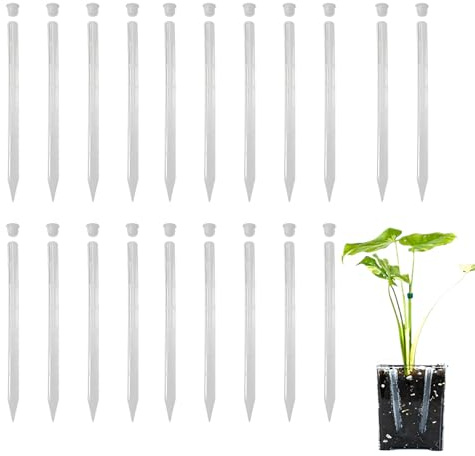 ulapithi Aireador de raíces y plantas, 20 unidades, tubos de ventilación para suelo de 25 cm, para prevenir los estancamientos hídricos, picos de ventilación para jardín, interior, exterior, césped